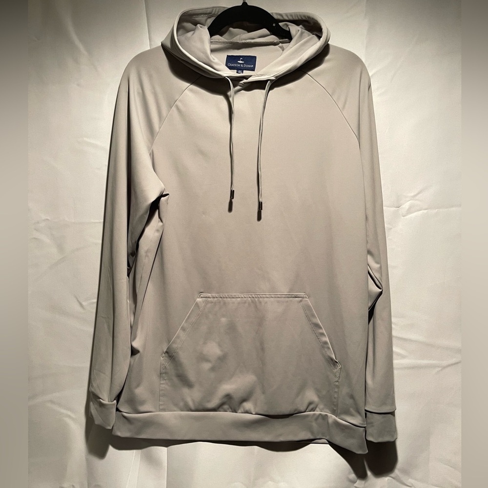 Grayson & Dunn Light Gray Golf Hoodie for Men